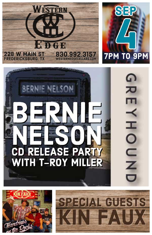 Bernie Nelson CD Release Party!